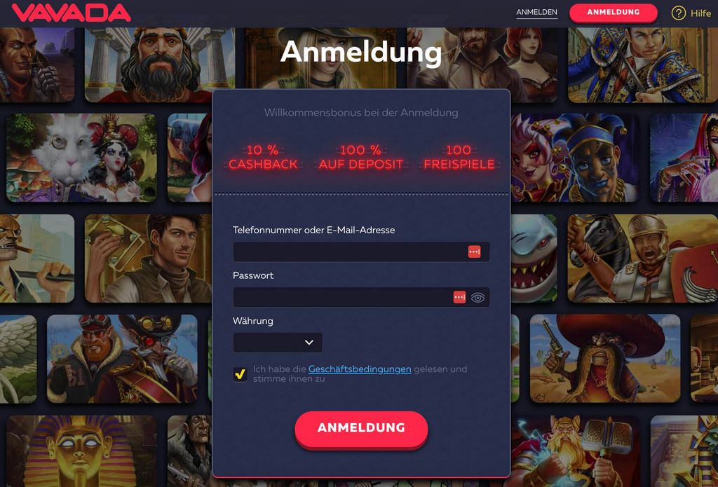 Онлайн-казино VAVADA
